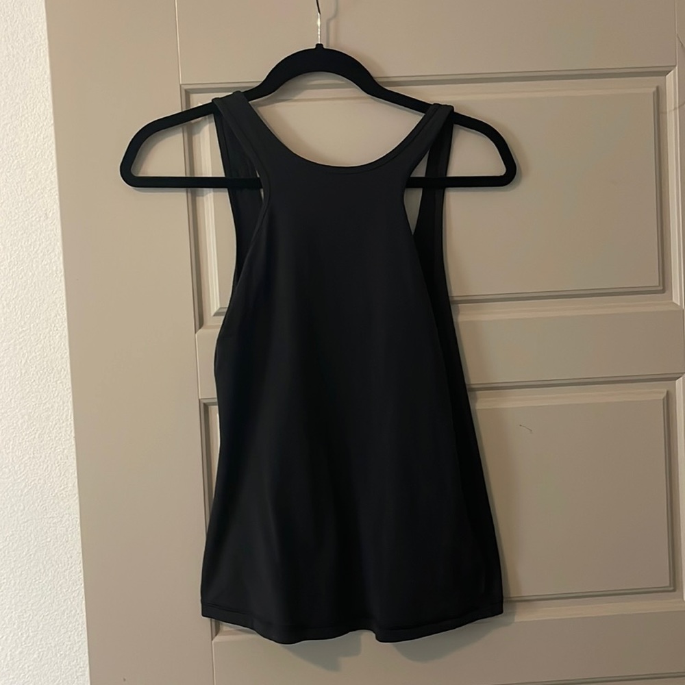 BLACK LULULEMON TANK TOP